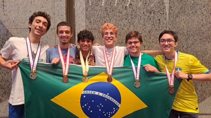 Brasil leva seis medalhas e é o 16° em Olimpíada Internacional de Matemática